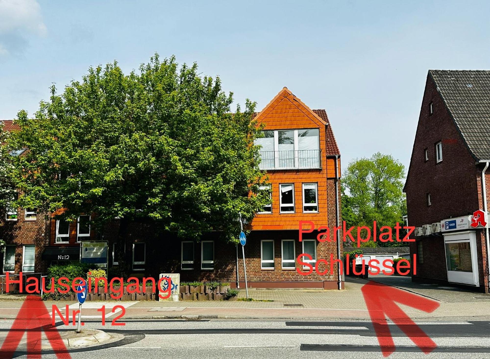 Etagen-Wohnung Nahe Flughafen Hamburg 诺德施泰特 外观 照片